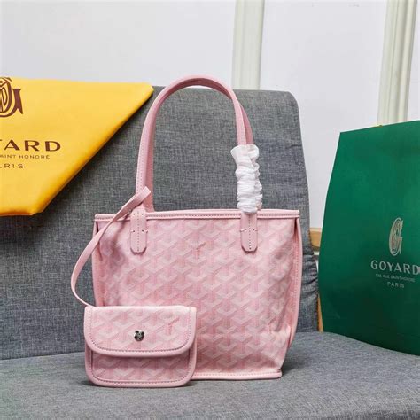 goyard pink mini bag|anjou mini bag price.